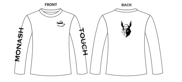 Touch Football Monash Touch Long Sleeve